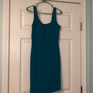 New York & Company teal dress